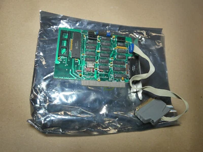 UM82450 XT 8 bit ISA serial paralell port card DB25 connector  - Image 1 of 3