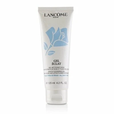 Lancome Gel Eclat 4,2 oz. (125 ml) Gel Limpiador con Extracto de Rosa y Flor de Loto Foto 1 de 2