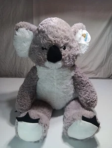 Goffa Koala Bear Large 36" Plush Stuffed Animal Soft Huge Gray Sitting Toy Large - Picture 1 of 9
