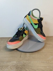 Nike Air Force 1 Shadow SE Solar Flare Atomic Pink Women Sz 6.5 CT1985-700 Used - Picture 1 of 9