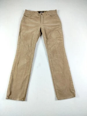 Chaps Pants Womens 6 Brown Corduroy Elastic Waist Minimalist Basic Classiccore - Image 1 of 4