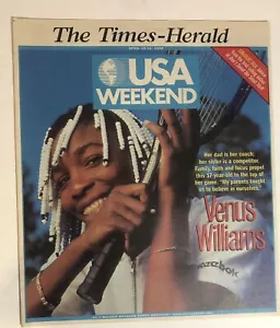 April 1998 USA Weekend Magazine Venus Williams ephemera - Picture 1 of 2