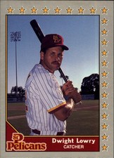 1989-90 Pacific Senior League Baseball Card #21 Dwight Lowry