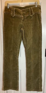 DONNA KARAN DKNY JUNIOR SIZE 9R GREEN CORDOROY NEW - Picture 1 of 2
