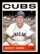 1964 Topps Baseball #78 Merritt Ranew VG/EX *d9