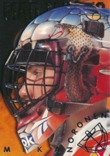 1998-99 Finnish Kerailysarja MAD MASKS #10 MIKA NORONEN - Tappara Tampere