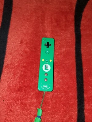 Official Nintendo Wii U Luigi Remote Controller Motion Plus Wiimote  - Image 1 of 2