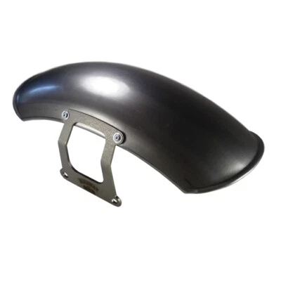 Stahl Front Fender kurz gebördelt mit Halter für XVS Classic 650 1100 Bobber - Bild 1 von 4