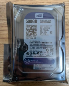 Disco duro interno Western Digital WD5000AAKX-22ERMA0 500 GB 16 MB azul disco duro de 3,5" - Imagen 1 de 3