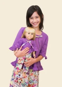 Girls sz 4-14 and 18" Doll Matching PJ's with long pants. - Picture 1 of 21