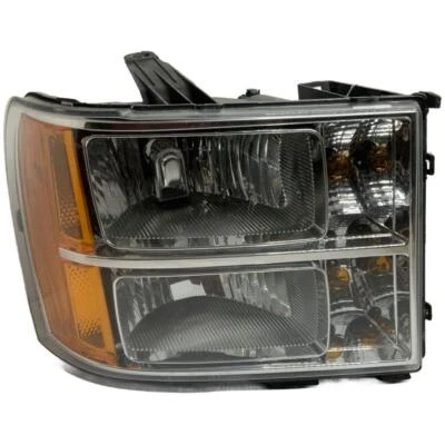 07-13 GMC Sierra 1500 Conjunto de faros 22853030 mano derecha después de arañazos de mercado Foto 1 de 4