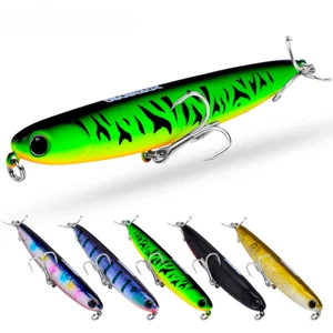 Fishing Gear Bait Tackle Double Fish Hooks 11.5cm 13.5g 2pcs Saltwater Lure - Imagen 1 de 14