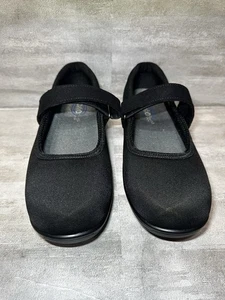 Orthofeet Springfield 827 Mary Jane Black XX-Wide Women’s Orthopedic Shoes - Picture 1 of 5