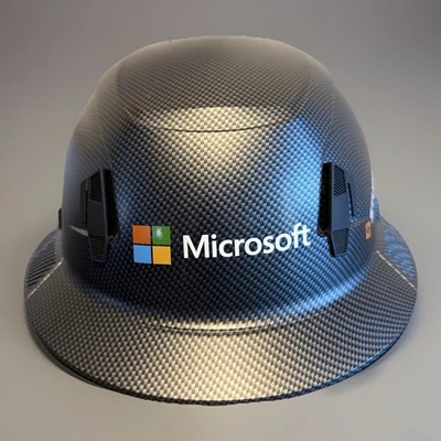 Casco de seguridad ventilado MICROSOFT FACTORY STUDSON SHK-1 - Chip ANSI tipo II NFC Foto 1 de 4