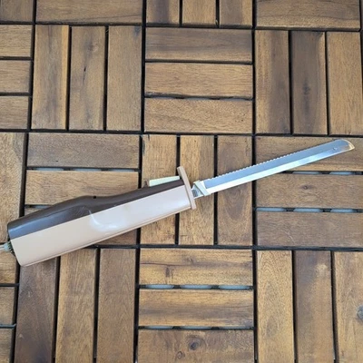 Cuchillo de pan eléctrico personalizado GE General Electric EK4 funciona muy bien tallador  Foto 1 de 4