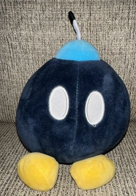 Super Mario Good Stuff Bomb Bob-omb Peluche 6" Nintendo Peluche Muñeca Figura Juguete Foto 1 de 3