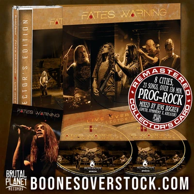 FATES WARNING – Live Over Europe (LIM. 1000 DCD*US IMPORT*COLLECTORS CARD) - Bild 1 von 2