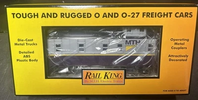 MTH Rail King Offset Steel Caboose MTHRRC 2002 30-7779 RR Club - Image 1 of 4
