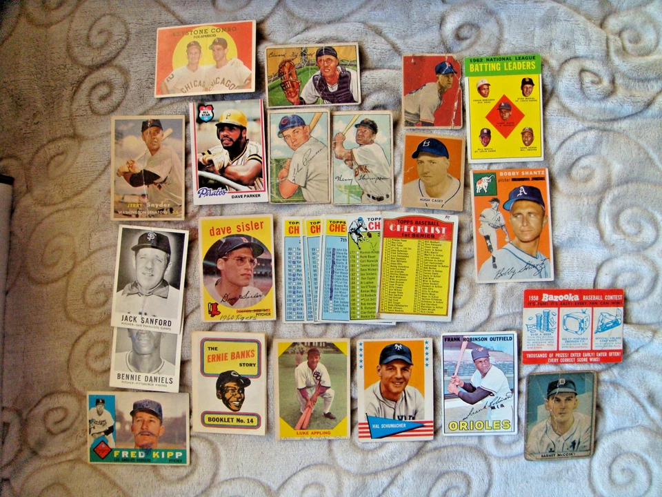 Lote de béisbol vintage 1941 Playball 1949 1952 Bowman 1967 Frank Robinson LEER Foto 1 de 1