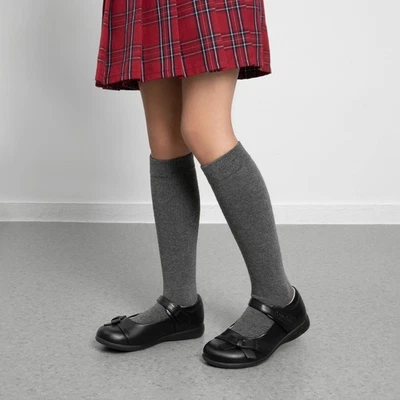 Niños Niñas Planos Uniforme Escolar Zapatos Zapatos de Vestir Informales Zapatos Mary Jane Pisos Foto 1 de 4