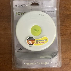 New Sealed Sony PSYC CD Walkman Portable CD Player - White  - (D-EJ010) - Picture 1 of 5