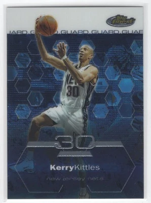 #15 2002-03 Topps Finest ~ Kerry Kittles New Jersey Nets Foto 1 de 2
