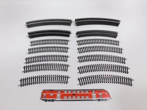 26x Märklin H0 AC Track Piece K-Track Curved 2221 2231 2232 Mint #DU63-1 - Picture 1 of 3
