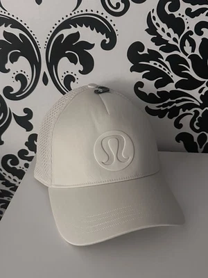 Lululemon White Trucker Hat #Athleisure Adjustable - Image 1 of 3