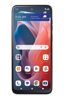 Motorola Moto G Play 2024 XT2413 Blue 4/64GB Prepaid phone -Factory Unlocked - Image 1 of 3