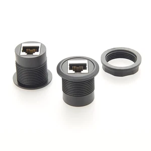 2 Stück Ethernet-Koppler Buchse auf Buchse, 1000 Mbit/S RJ45 Inline-Koppler2094 - Afbeelding 1 van 6