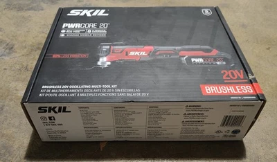 Skil OS5937-10 20V PWRCORE 20 Brushless Cordless Oscillating Multi-Tool Kit New - Image 1 of 2