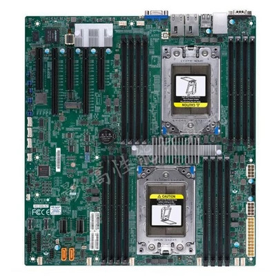 Supermicro H11DSi-NT Rev2.0 Motherboard Socket SP3 240W TDP f/ Dual AMD 70017002 - Image 1 of 3