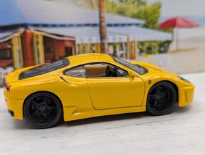 2009 Hot Wheels FERRARI F430 ∞yellow;real riders∞loose∞1:50 scale∞ LE - Picture 1 of 6