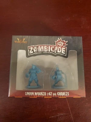  Zombicide Classic RARE Union Worker #42 Charles KickStarter Exclusive CMON - Image 1 of 4