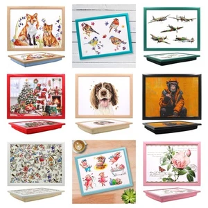 Vassoio Girocollo Regalo Laptrays con Base Imbottita Sacchetto Fagioli - Tanti Disegni - Foto 1 di 121
