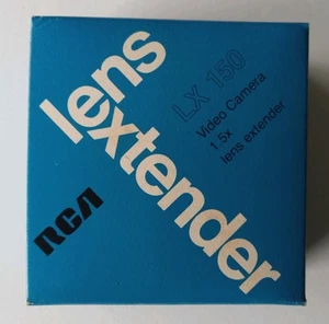 Vintage RCA LX150 Video Camera 1.5x Lens Extender New in Box - Picture 1 of 10