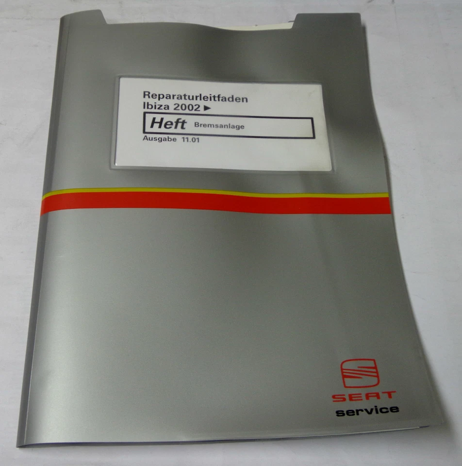 Manual de Taller Seat Ibiza Tipo 6L Frenos Equipo de Freno Desde 2002 - Imagen 1 de 1