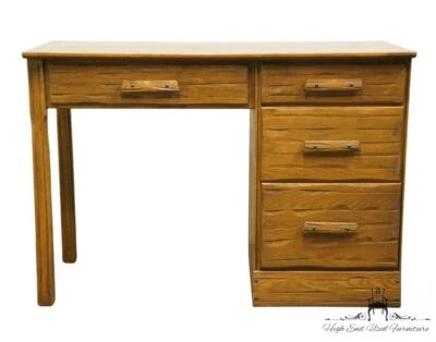 Escritorio para estudiantes BRANDT RANCH ROBLE Western Rustic Americana 41" Foto 1 de 4