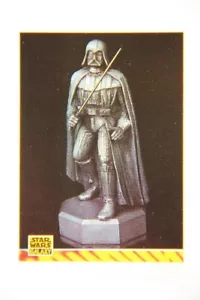 Star Wars Galaxy 1994 Topps Card #175 Vader Bronze Sculpture Artwork L008288 - Picture 1 of 2