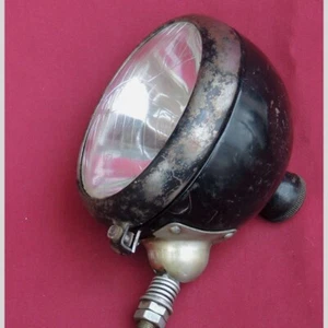 Old Big USSR Vintage HEADLIGHT LAMP from Soviet Car 1987 UAZ -452 Round shape - Picture 1 of 10
