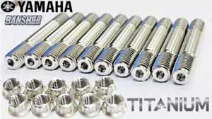 Best Banshee 521 10mm Supercub Titanium Cylinder Head Studs Super Cub Stud Kit - Picture 1 of 24