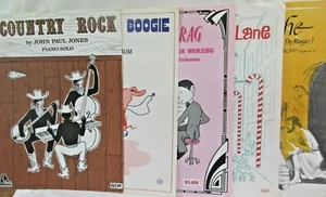 Konvolut 5 Klavierlehrsoli Spätanfänger oder frühe Mittelstufe (siehe Fotos) - Bild 1 von 12