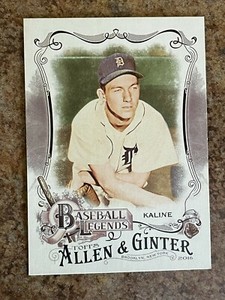 2016 Topps Allen & Ginter Baseball Legends BL-1 Al Kaline - Detroit Tigers