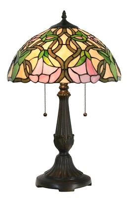 Tiffany Table Lamp (14 inch wide) - Image 1 of 3