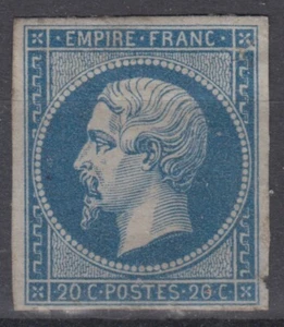 FRANCE : EMPIRE NON DENTELE N° 14B NEUF * GOMME AVEC CHARNIERE - COTE 550 € - Picture 1 of 2