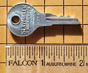 Llave vintage - Slaymaker - Lancaster, PA - H271 - Imagen 1 de 3