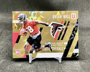 TRUE 1/1 2017 Unparalleled Brian Hill GOLD CRACKED ICE One of One Rookie Card 📈