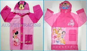 Brand new Disney's Minnie Mouse Princess Girls kids Raincoat rain coat - Picture 1 of 3