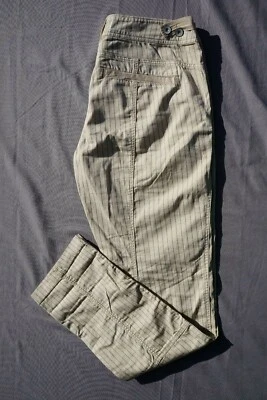 Pantalones chinos Hei Hei Anthropology ligeros de algodón elástico para mujer talla 25  Foto 1 de 4