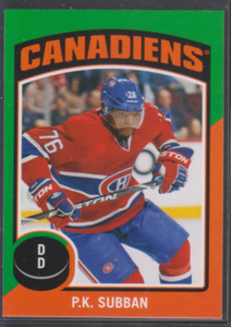 2014-15 O-Pee-Chee Stickers #ST-9: P.K. Subban
